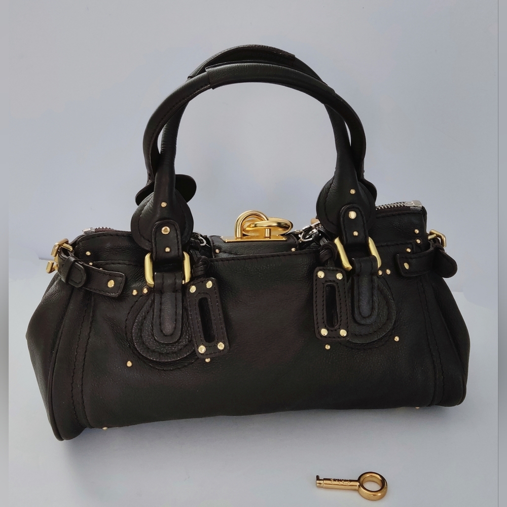 Chloe Paddington 02-05-53 Italian Made Shoulder Vintage Bag. Pre-owned. - Picture 2 of 10